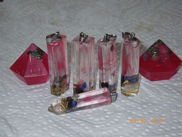 pendants (orgonite)-Richard webb