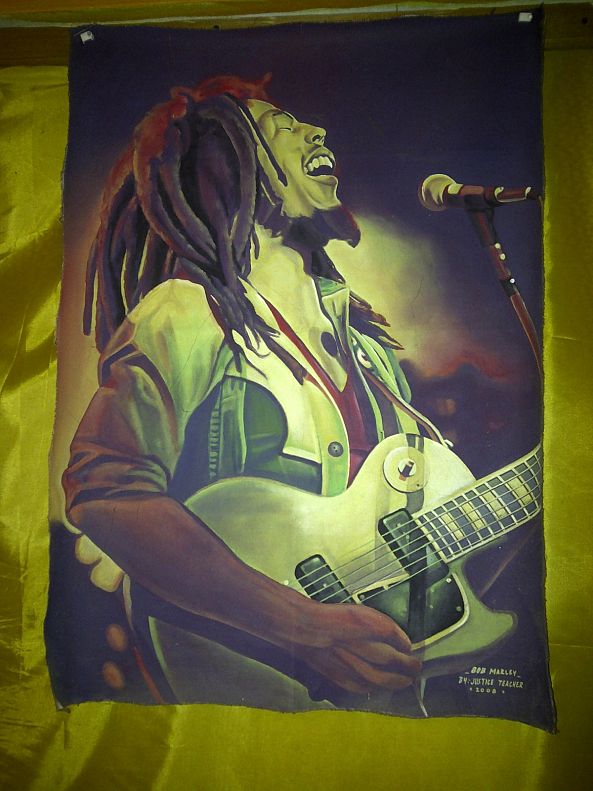 BOB MARLEY PAINTING-Trevor Foster