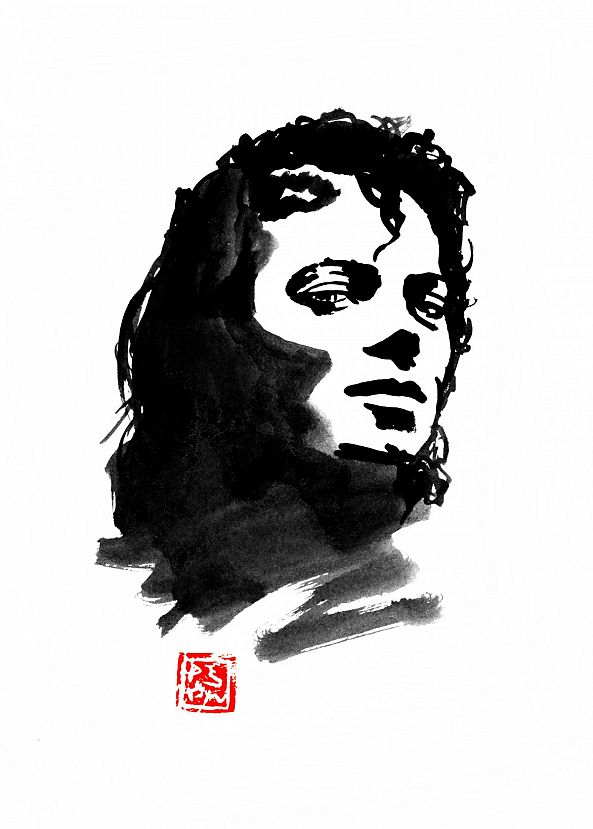 michael jackson 06-pechane sumi-e