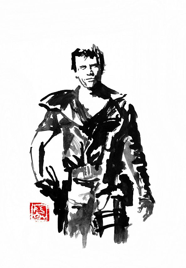 mad max 1979-pechane sumi-e