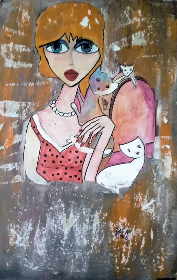 THE CAT GIRL-Marini Tsambi