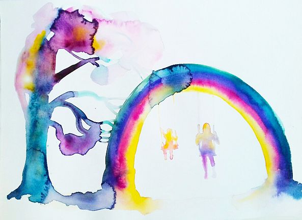 Summer, Childhood and Rainbow-marija colic