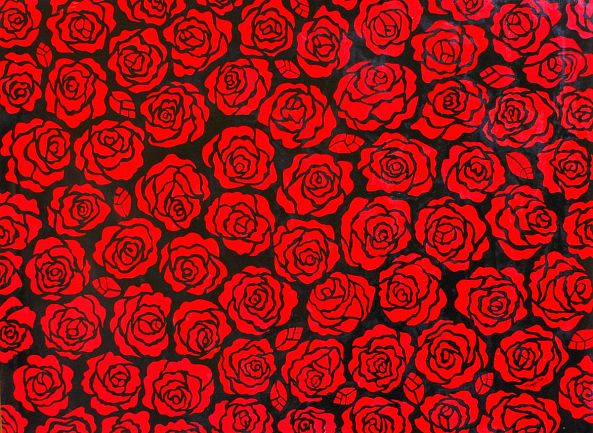 Roses original signed-Maggie Lee