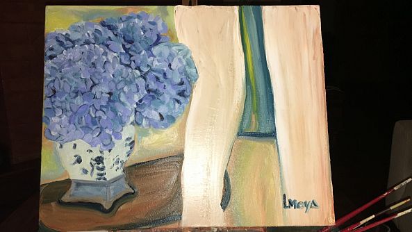 Hydrangeas -Ligia Moya