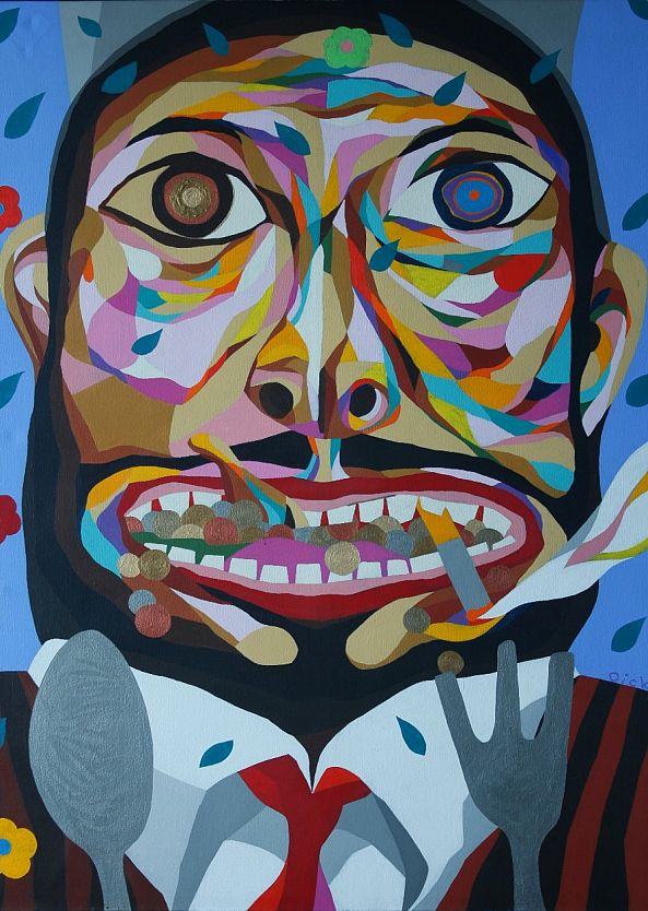 "Portrait of Greed"-Dicky Joe Santos