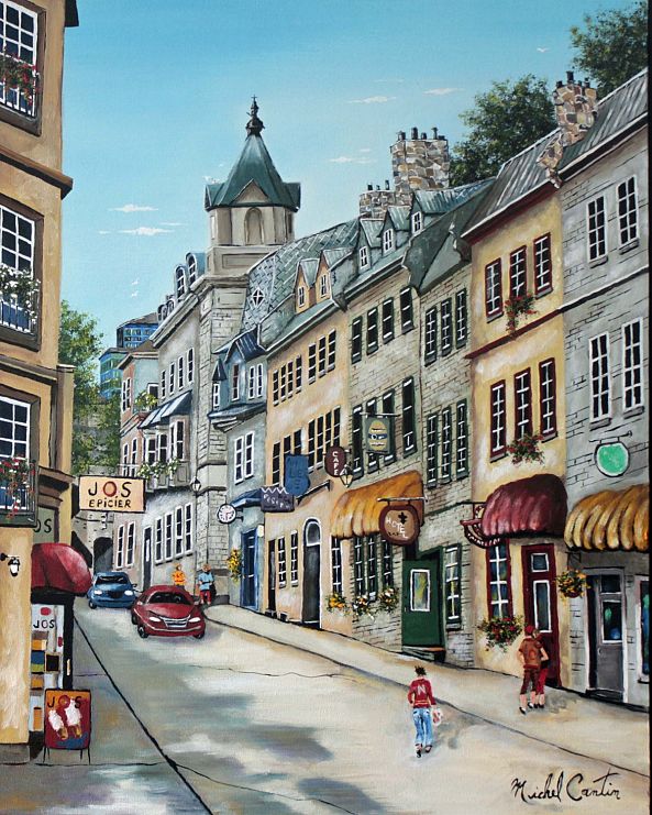 Rue Saint-Louis, Vieux-Québec-Michel Cantin