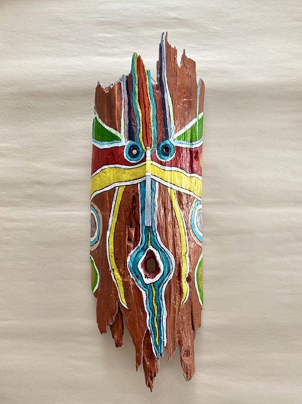 Masque Mikmaq-Denis Roucau