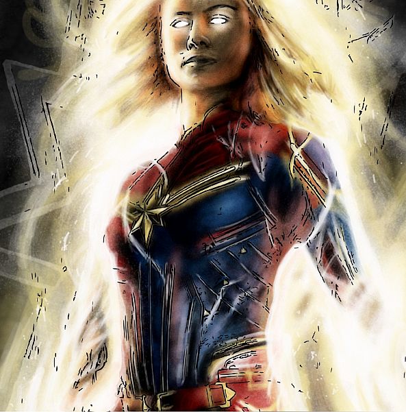 Captain Marvel -Ellis Eyre