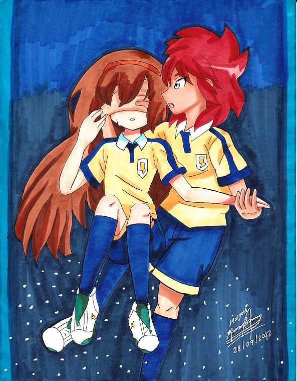 Inazuma Eleven Go more character OC-Margold Reina