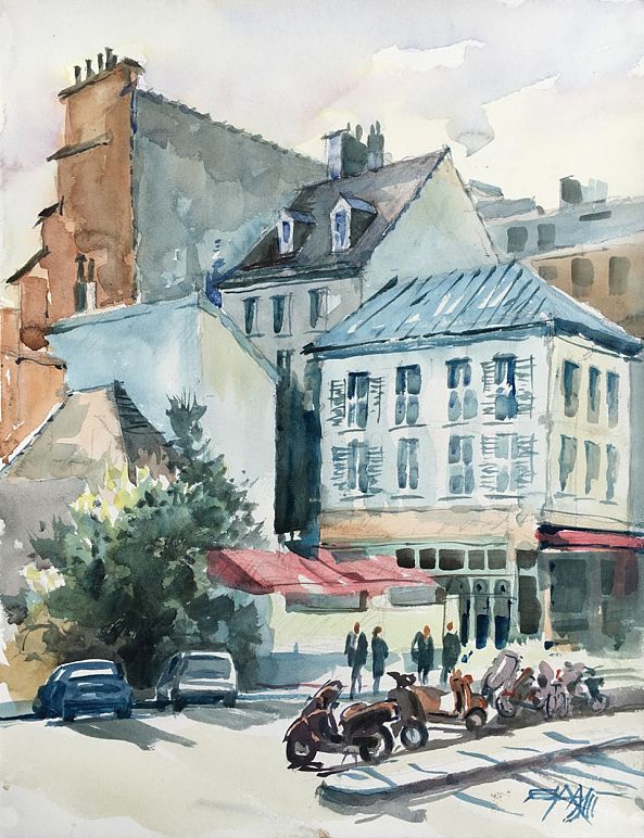 N°454 Versailles, Place de la gare Rive Droite 001-Alexandre DUMITRESCU