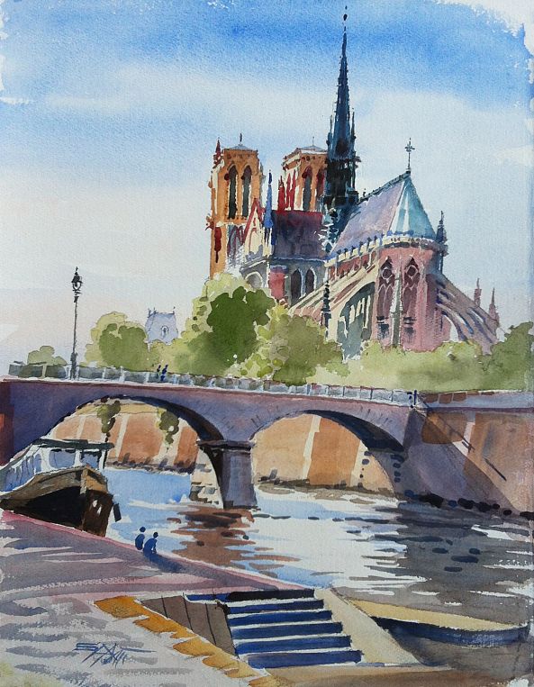 N°356 Cathédrale Notre-Dame de Paris-Alexandre DUMITRESCU