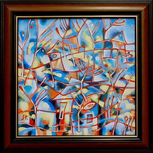 Cubists landscape-Stanislav Bojankov