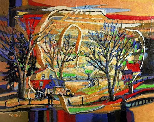 La grande ferme (Charlevoix)-Jean-Guy  Desrosiers