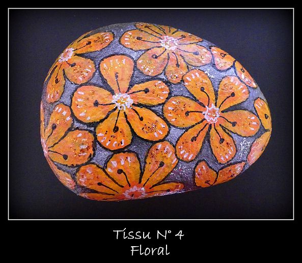 TISSU N° 4 FLORAL-Sandrine Mélisse