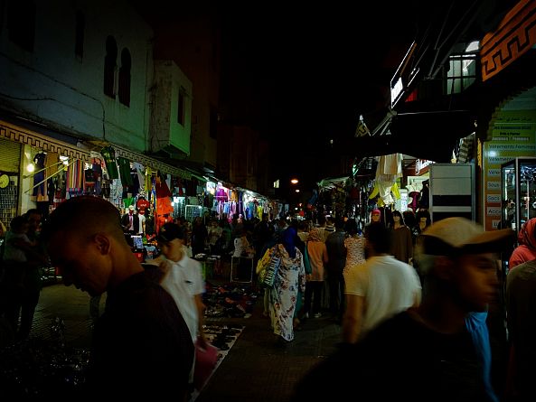 Le souk.-Charaf El Ghernati