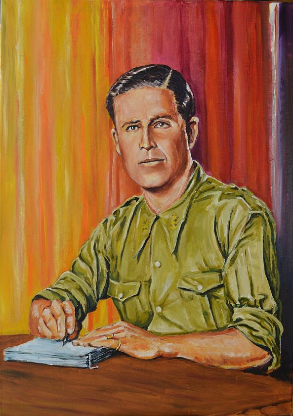 Portrait  "Mi abuelo Francisco"-EDUARDO BATAN