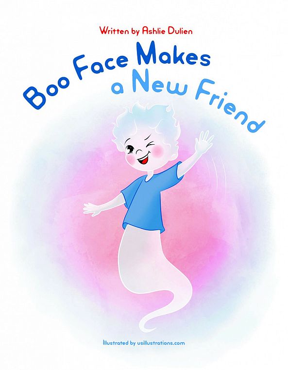 Boo Face by Louis Dulien-US  Illustrations