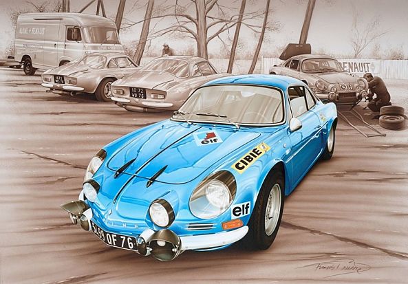 Alpine A110-François BRUERE