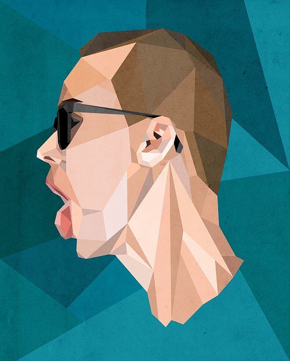 Geometric Portrait-Alexandre Curro