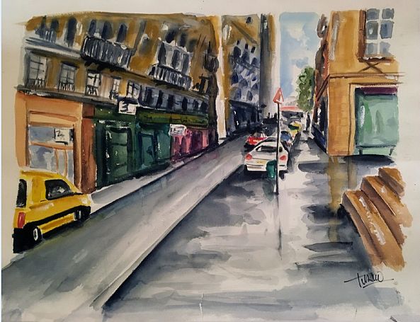 Rue auguste conte lyon -Patrick Tubaro