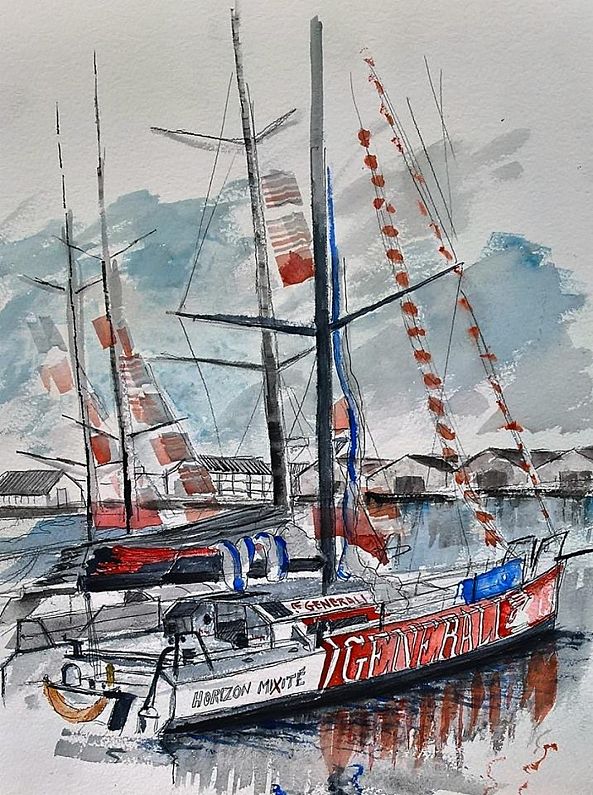 RACING SHIP. GENERALLI -Eric James DUHAN