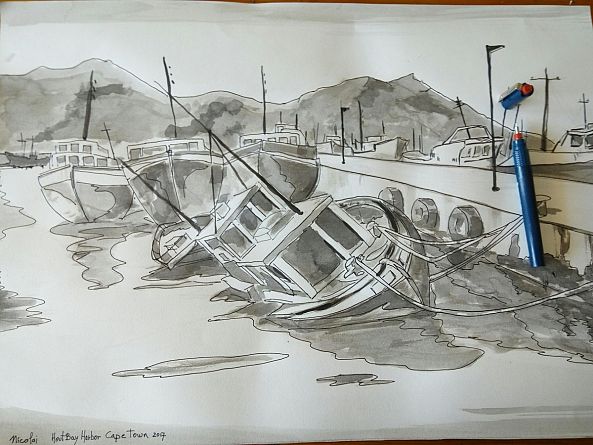 Hout Bay Harbor Cape Town -Nicolai Pareti