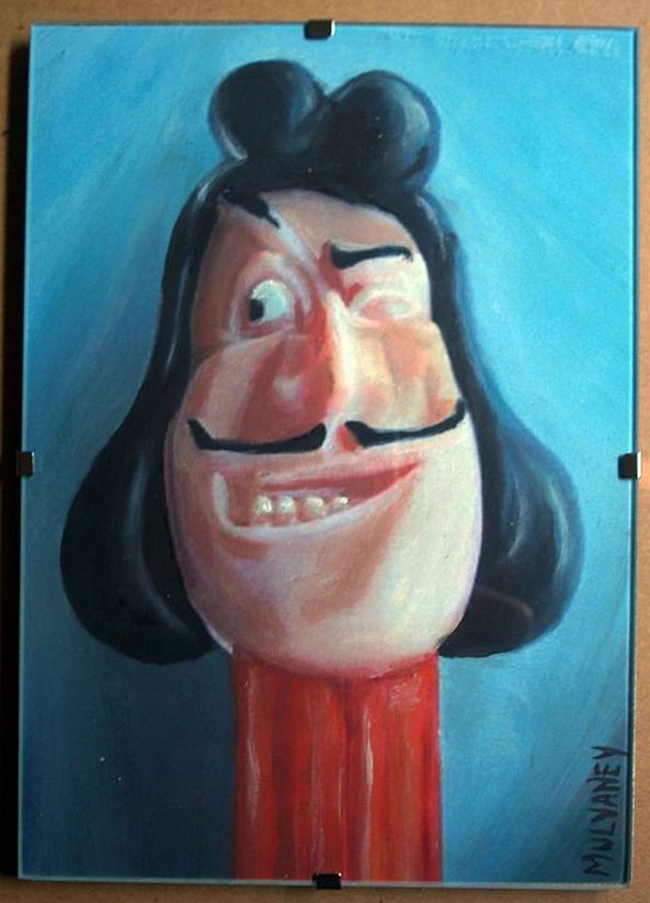 Captain Hook Pez Dispenser-Cynthia Mulvaney