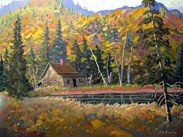 Le vieux camp de chasse-Bernard Proulx