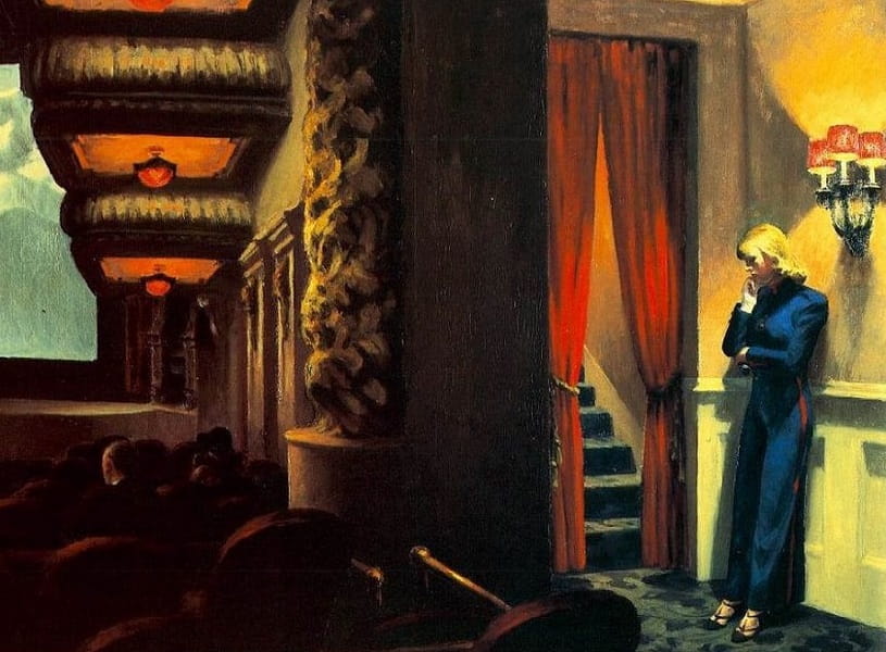 New York Movie by Edward Hopper