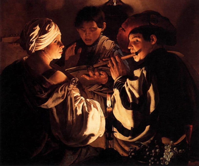 The concert by Hendrick ter Brugghen.